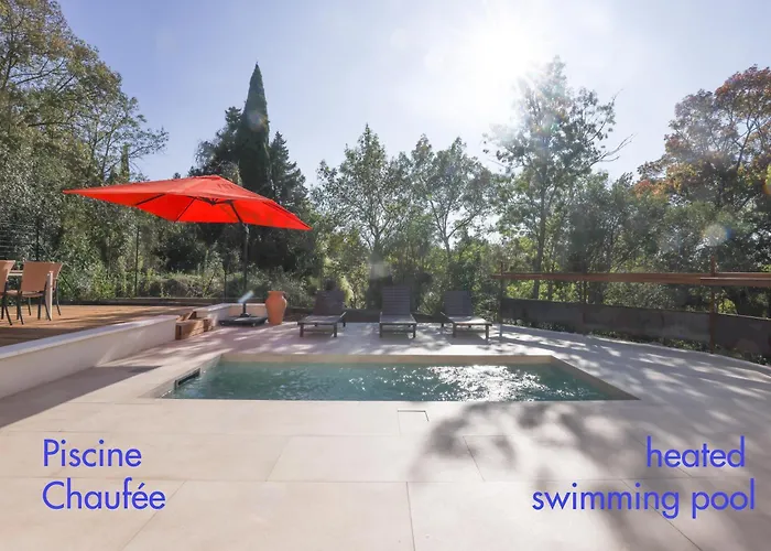 Villa St Francois Piscine Privee Chauffee ,Clim ,Parking Gratuit